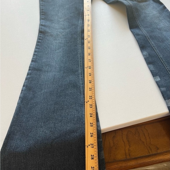 EUC Dereon Beyonce Girls Summer Flare Blue Denim Jeans Size 1/2 (R) - Picture 2 of 11